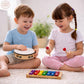 Music and Rhythm Educational Wooden Set Musical Instruments Set for Toddlers Ages 3+