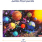 Piece Together the Solar System Jumbo Floor Puzzle for Kids Ages 3+
