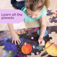 Piece Together the Solar System Jumbo Floor Puzzle for Kids Ages 3+