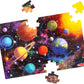 Piece Together the Solar System Jumbo Floor Puzzle for Kids Ages 3+
