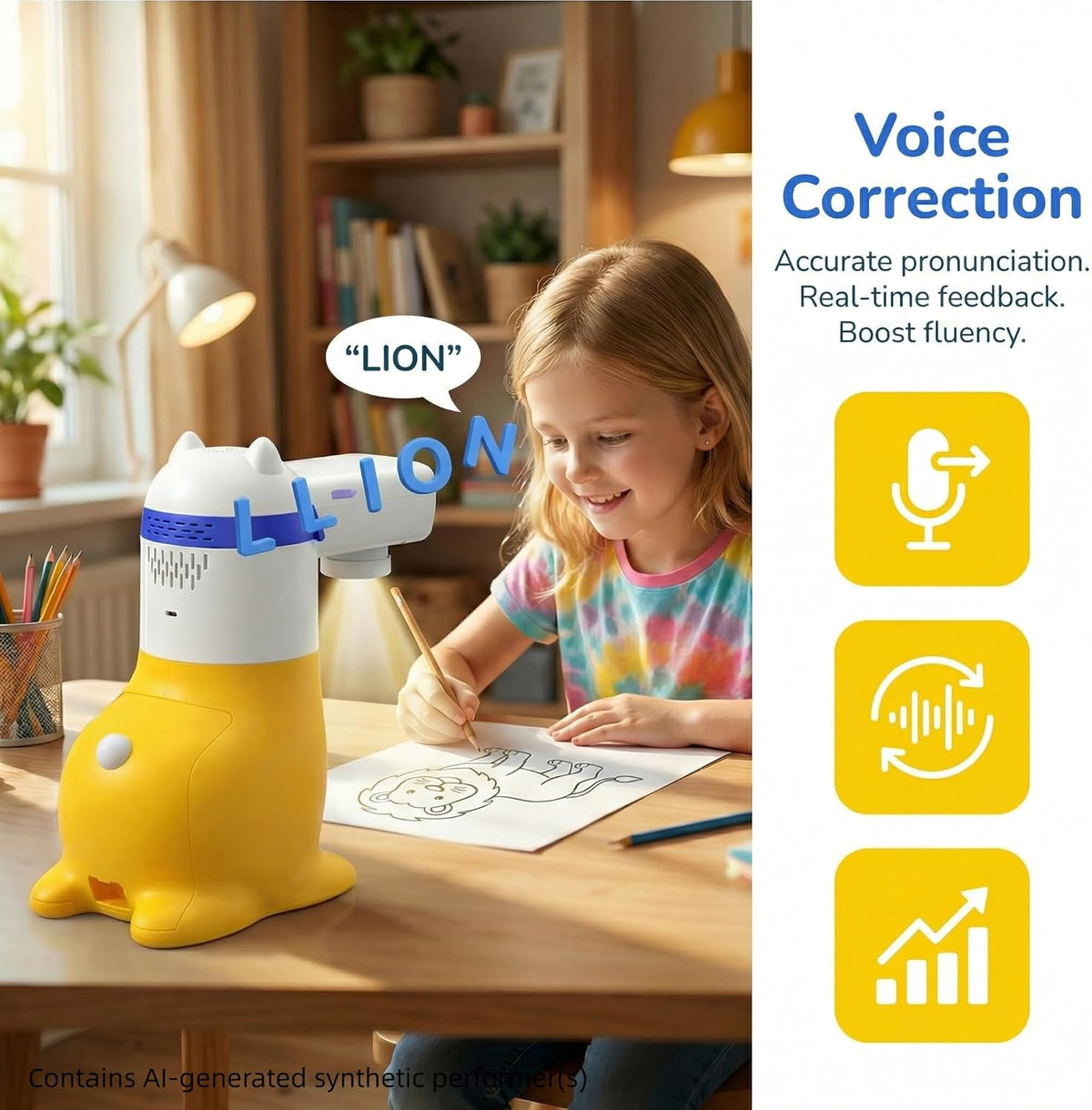 AI Drawing Projector for Kids Ages 5–12 Learn to Draw & Trace