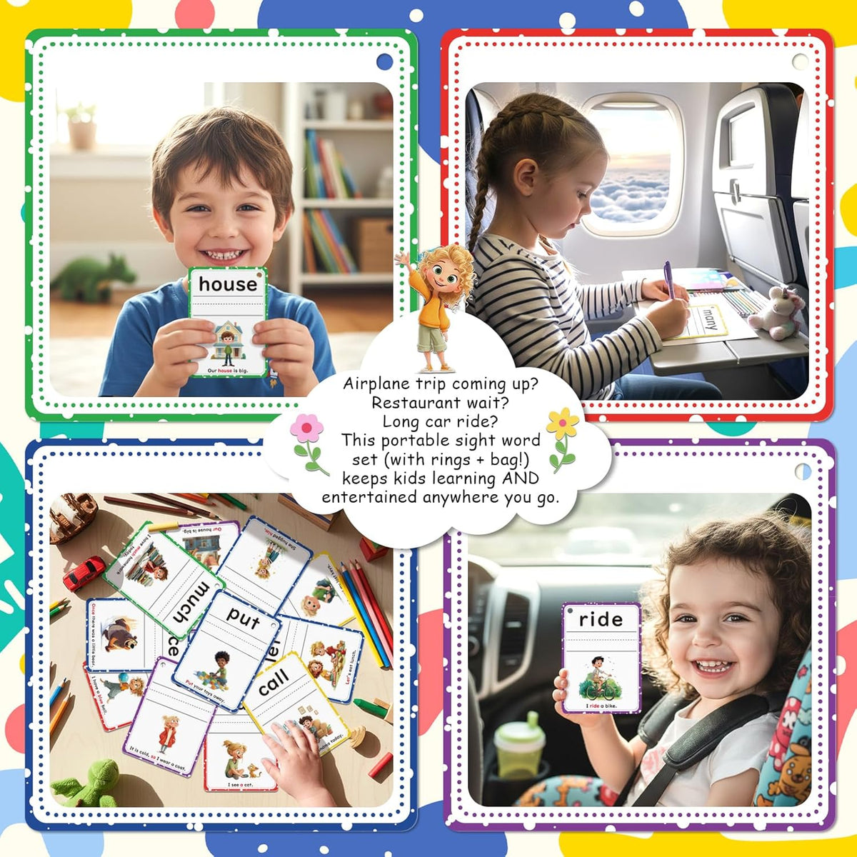 Reading Success Sight Word Flash Cards for Growing Learners