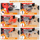 Little Builder Workbench STEM Workshop with Electric Drill Tool Box 83 Piece Construction Set for Kids Ages 3+