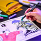 Crayola K Pop Demon Hunters Creative Art Adventure – Ultimate Coloring & Sticker Activity Case
