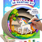 Create Your Own Magical Unicorn 3D Painting Kit for Kids Ages 6+ Wooden Arts and Crafts DIY Unicorn Decor Set