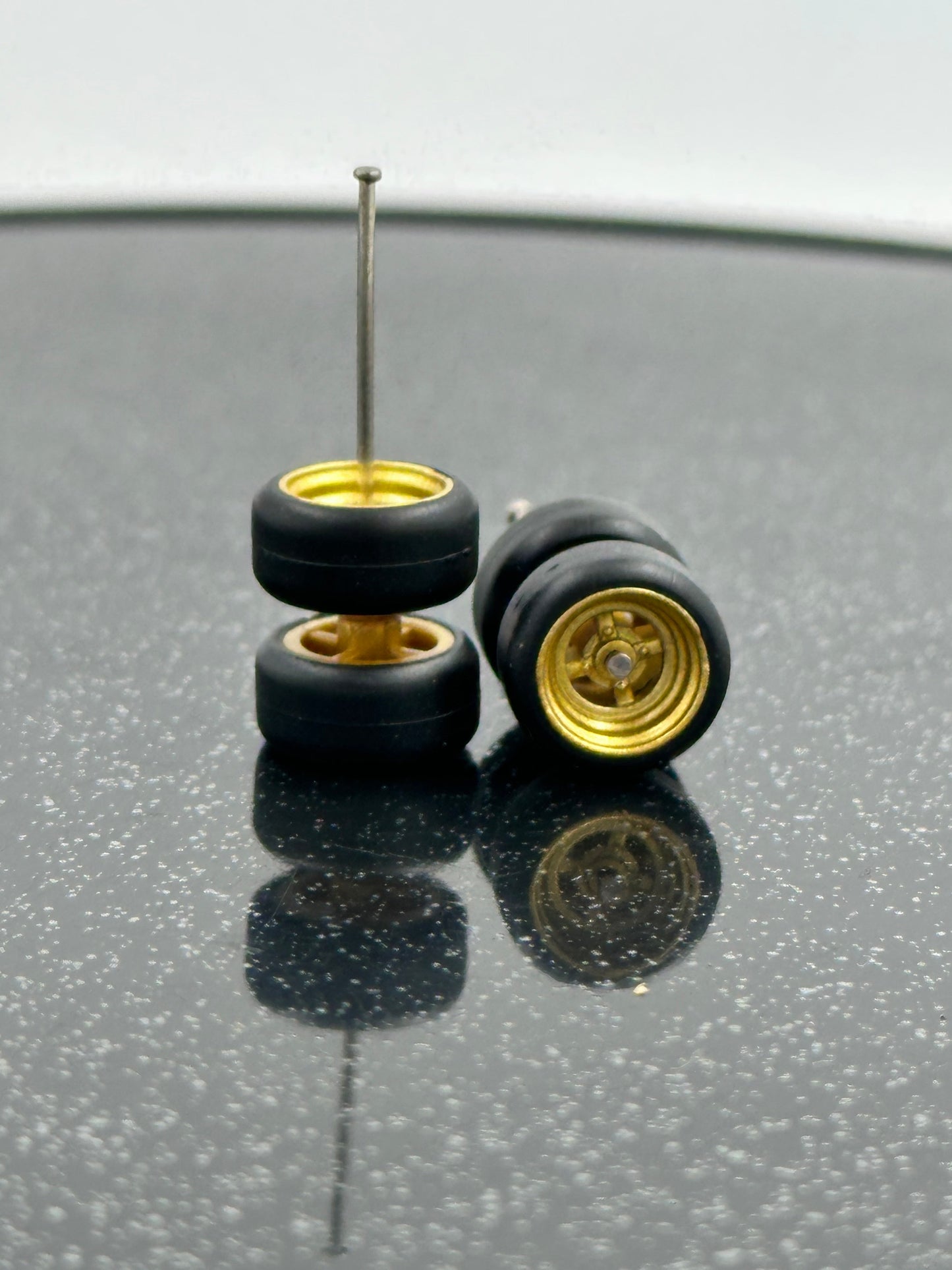Rubber Wheels for Diecast Scale 1/64