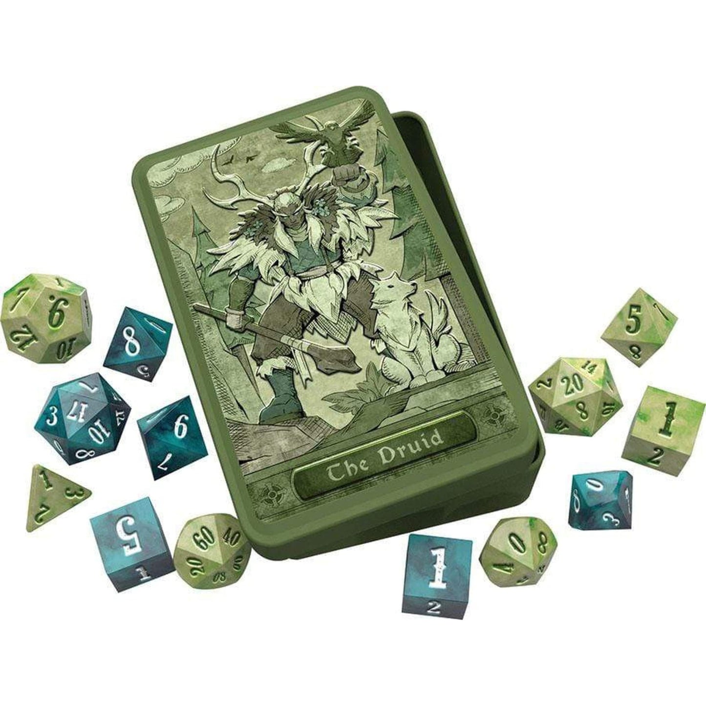 Beadle & Grimm'S Class-Specific Dice Set: The Fighter Druid