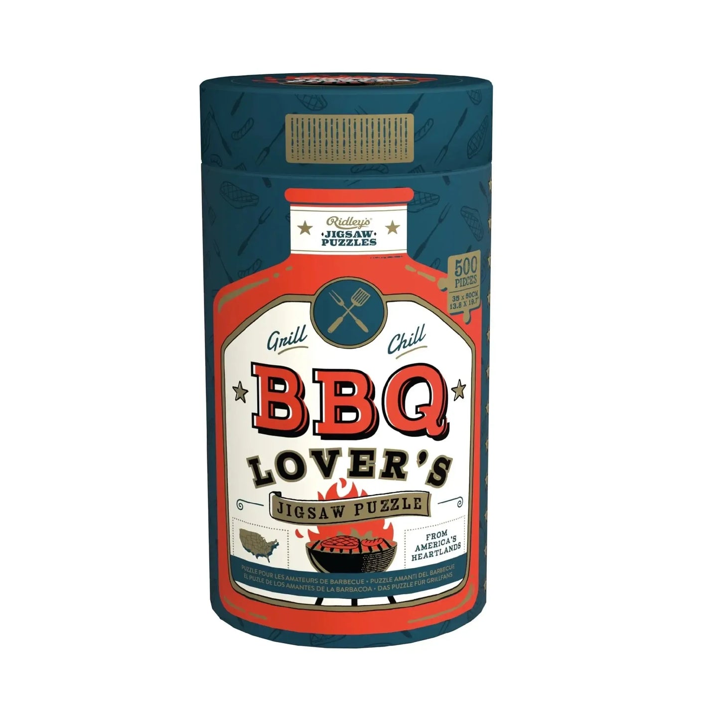 BBQ Lover's 500 Piece Jigsaw Puzzle Ridley