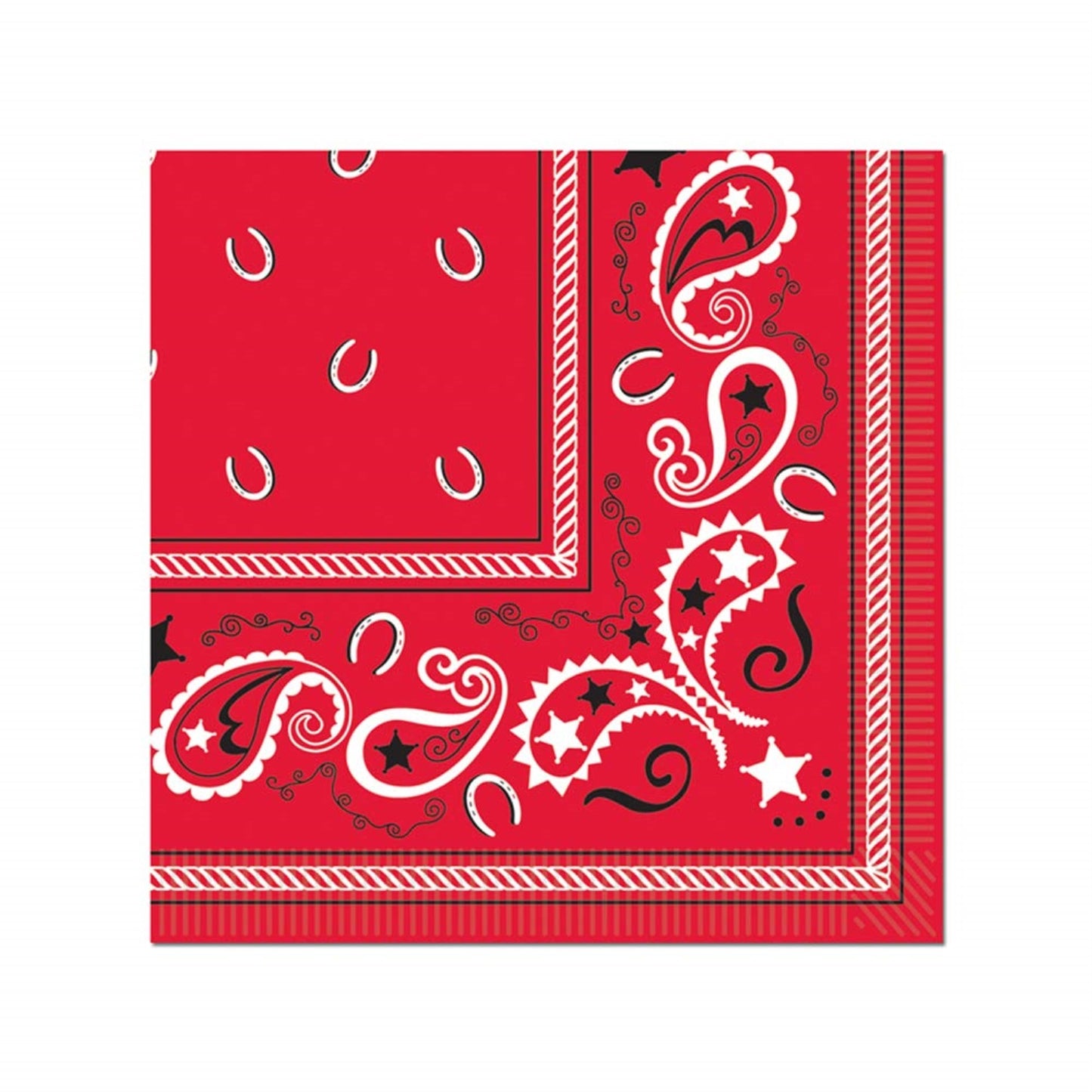 Bandana Luncheon Napkins (Pack of 12)