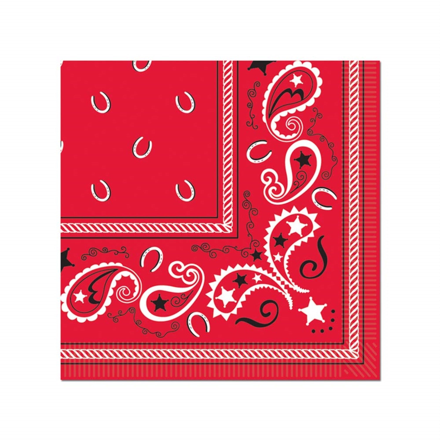 Bandana Luncheon Napkins (Pack of 12)