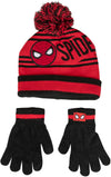 Marvel Spider-Man Kids Winter Beanie & Glove Set