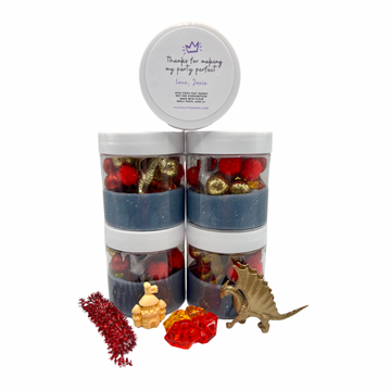 Dragon-Themed Play Dough Party Favors
