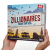 Zillionaires Road Trip Usa: Family Board Game For Kids And Adults, Board Games For Families, Best New Board Games, Great For 2 -