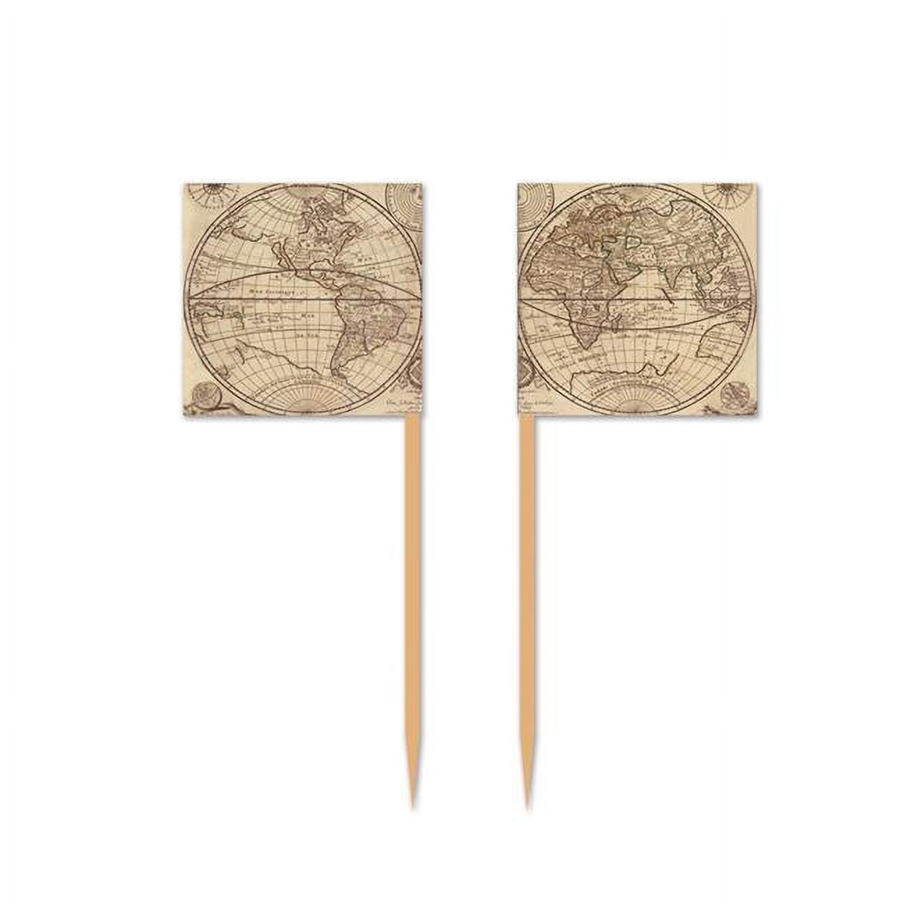 Beistle 60349 2.5 In. Around The World Picks - Pack Of 12