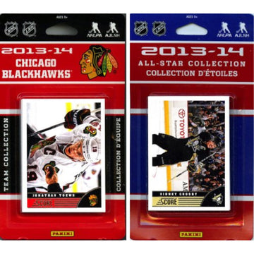 Nhl Chicago Blackhawks Licensed 2013-14 Score Team Set And All-Star Set