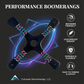 Competition Boomerang - Black Barcelona Boomerangs - Carbon infused