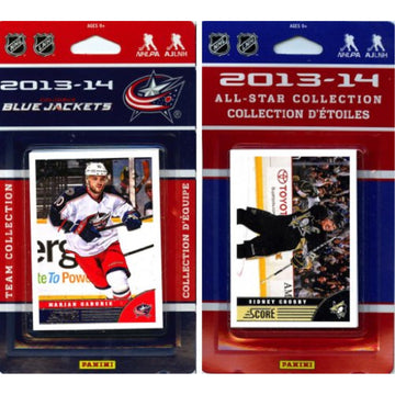 Nhl Columbus Blue Jackets Licensed 2013-14 Score Team Set And All-Star Set