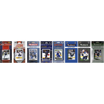Nhl St. Louis Blues 8 Different Licensed Trading Card Team Sets