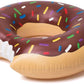 Frosted Chocolate Donut 4 Foot Inflatable Pool Float