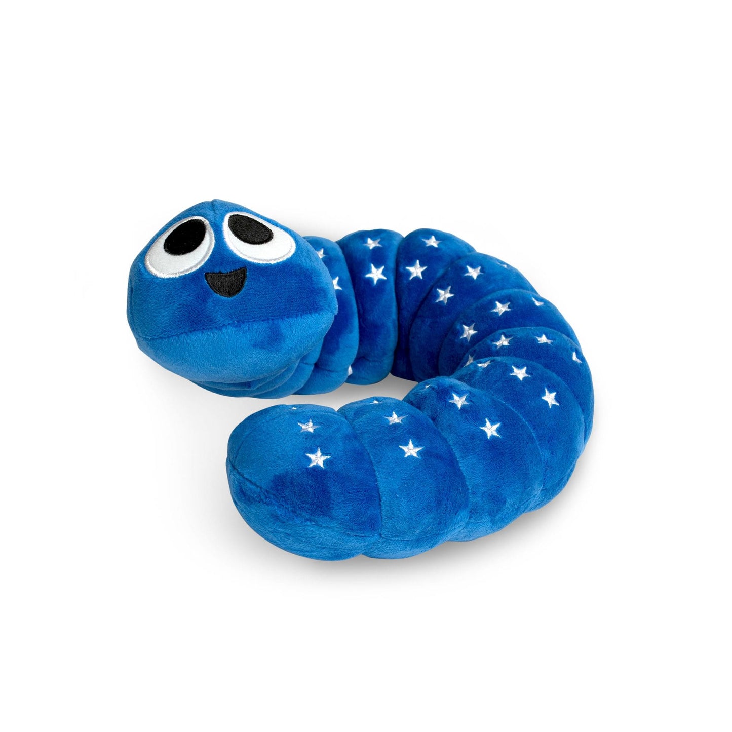 Slither Io Jumbo 24 Inch Bendable Plush | Blue Star