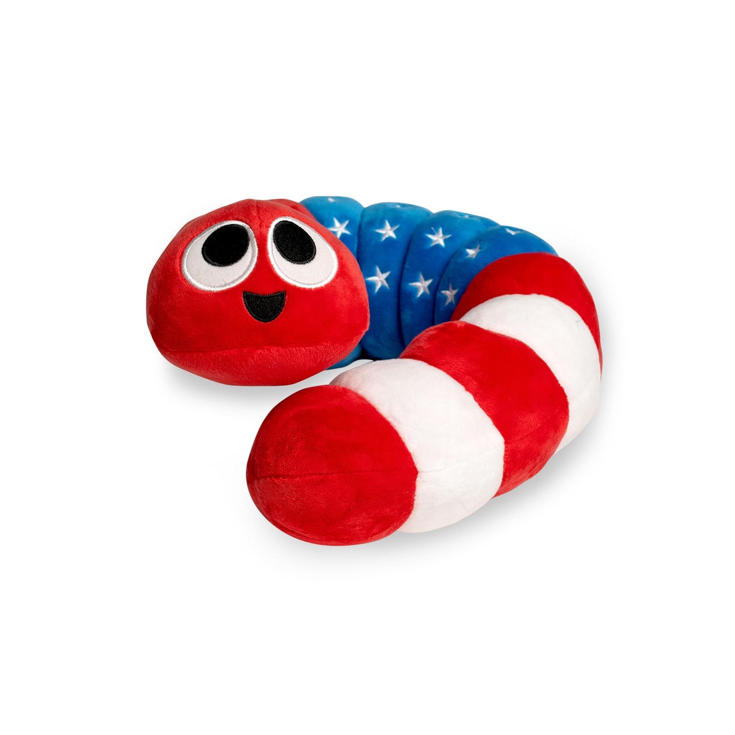 Slither Io Jumbo 24 Inch Bendable Plush | Patriotic