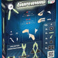 Tinamiri Supermag - Glow 30 - Magnetic Building Set, Educational construction fun, 30 piece set, Magnet Toys, 0657