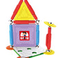 Tinamiri Supermag - House 30 - Magnetic Building Set, Educational construction fun, 30 piece set, Magnet Toys, 0662