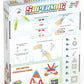 Tinamiri Supermag - House 30 - Magnetic Building Set, Educational construction fun, 30 piece set, Magnet Toys, 0662
