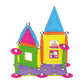 Tinamiri Supermag - House 55 - Magnetic Building Set, Educational construction fun, 55 piece set, Magnet Toys, 0663