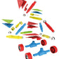 Tinamiri Supermag - Wheels 40 - Magnetic Building Set, Educational construction fun, 40 piece set, Magnet Toys, 0660
