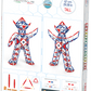 Tinamiri Supermag - Heroes Baby 460 - Magnetic Building Set, Educational construction fun, 460 piece set, Magnet Toys, 0170