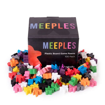 Brybelly Tbga-203 Plastic Meeples - Pack Of 100
