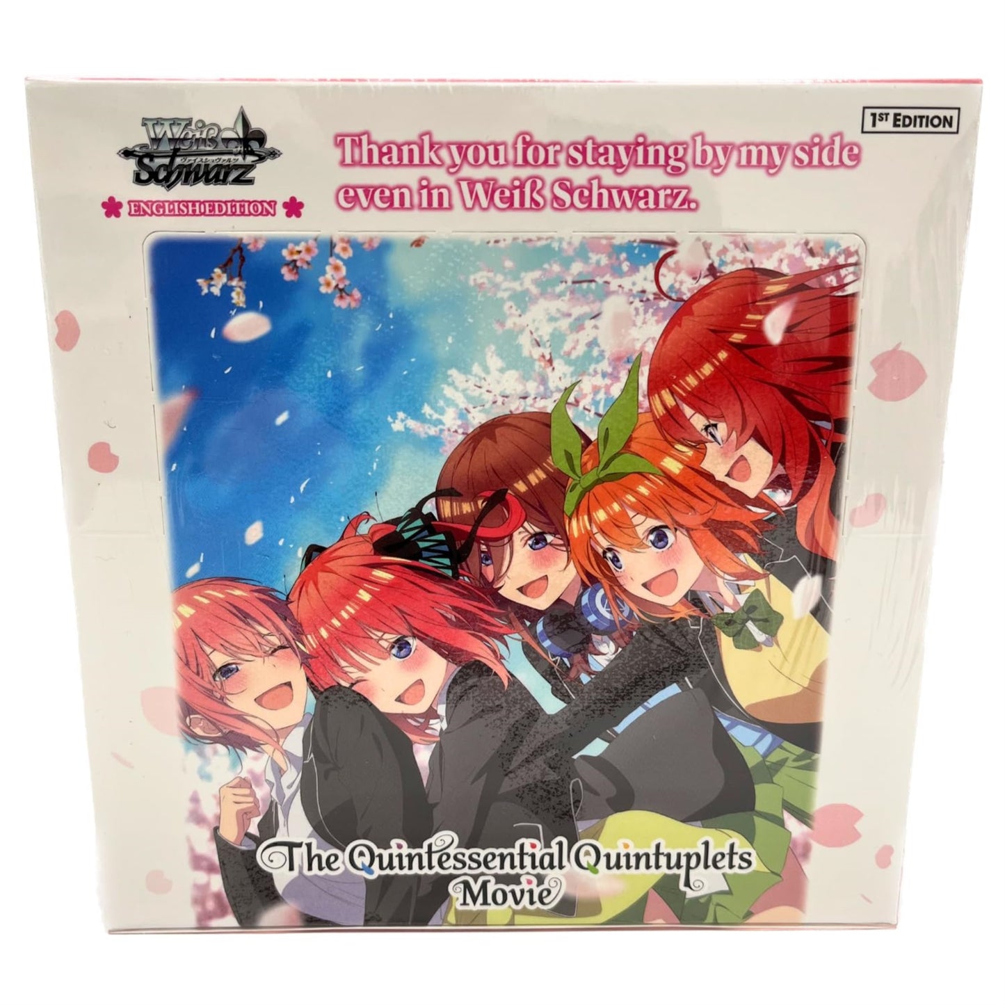 Weiss Schwarz: The Quintessential Quintuplets Movie Booster Display