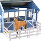 Breyer 1:12 Scale Freedom Series Deluxe Country Stable With Horse & Wash Stall