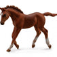 Breyer Collecta Series Chestnut Thoroughbred Walking Foal Model Horse