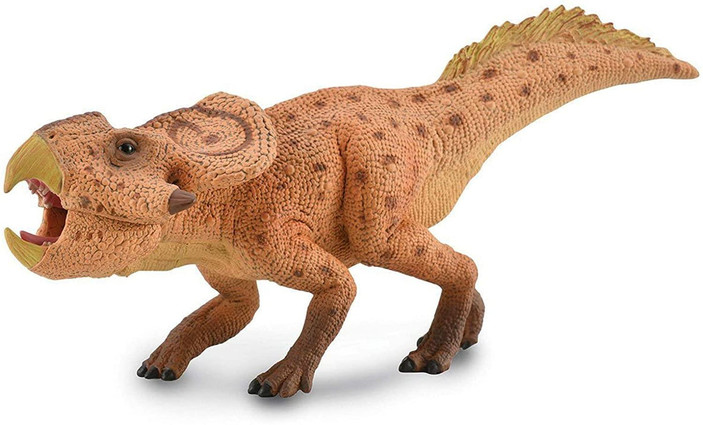 Collecta Protoceratops Dinosaur Figure, Green Plastic, Moving Jaw, Model 88874