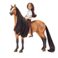 Breyer 1:12 Classics Spirit Riding Free Spirit & Lucky Model Horse Set