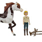 Breyer Spirit Riding Free Boomerang & Abigail Small Horse & Doll Set
