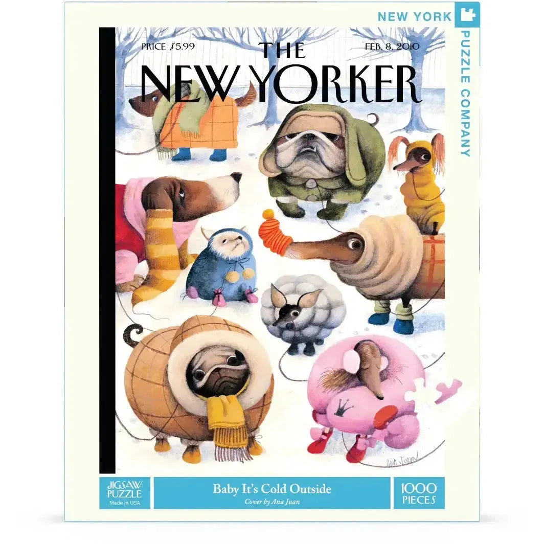 Baby It's Cold Outside 1000 Piece Jigsaw Puzzle NYPC