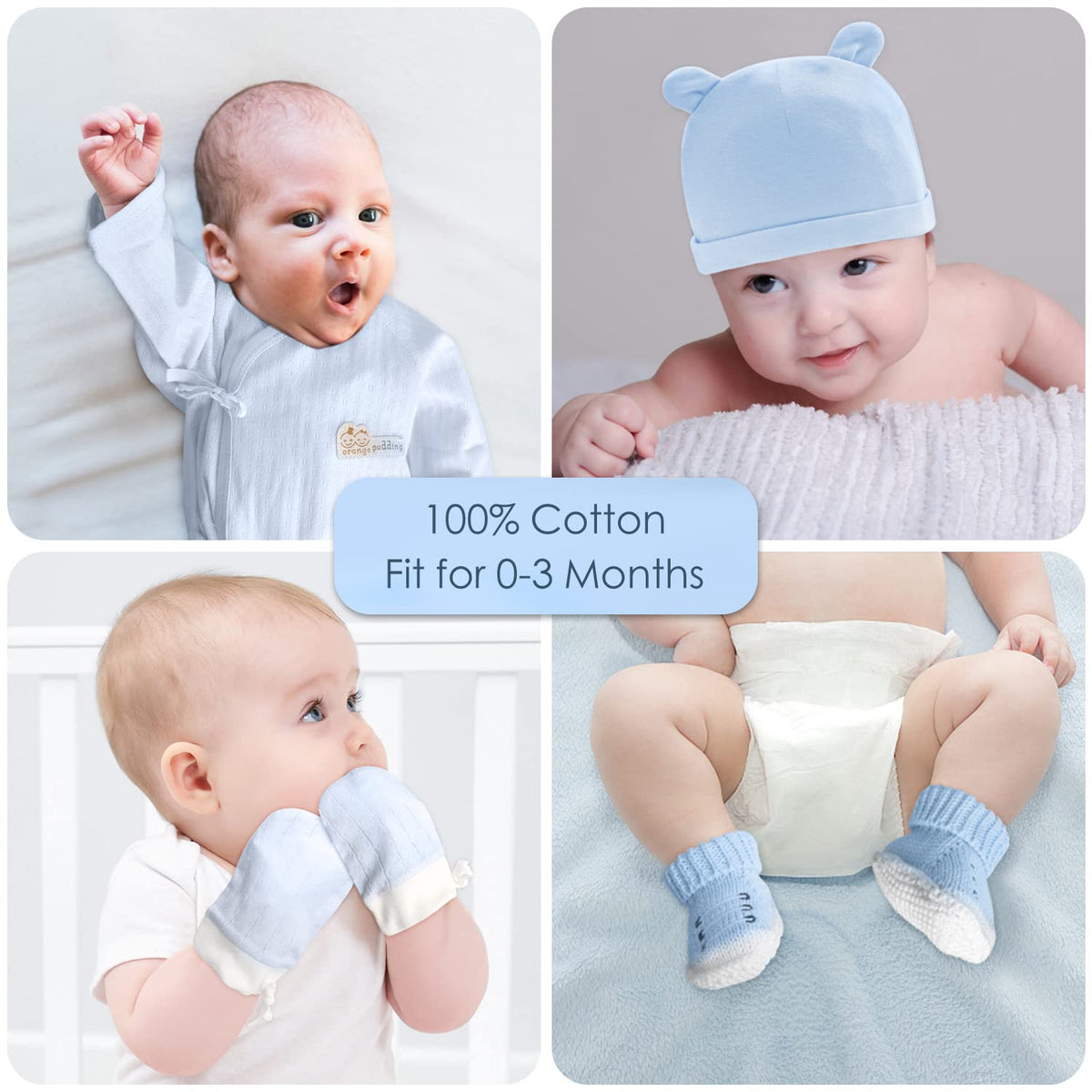 Baby Box Set 14 Essentials for Newborns in a Charming Gift Basket