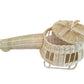 Rattan Toy Helicopter – Handcrafted Boho Pretend Play Toy for Kids | Montessori Airplane Nursery Decor