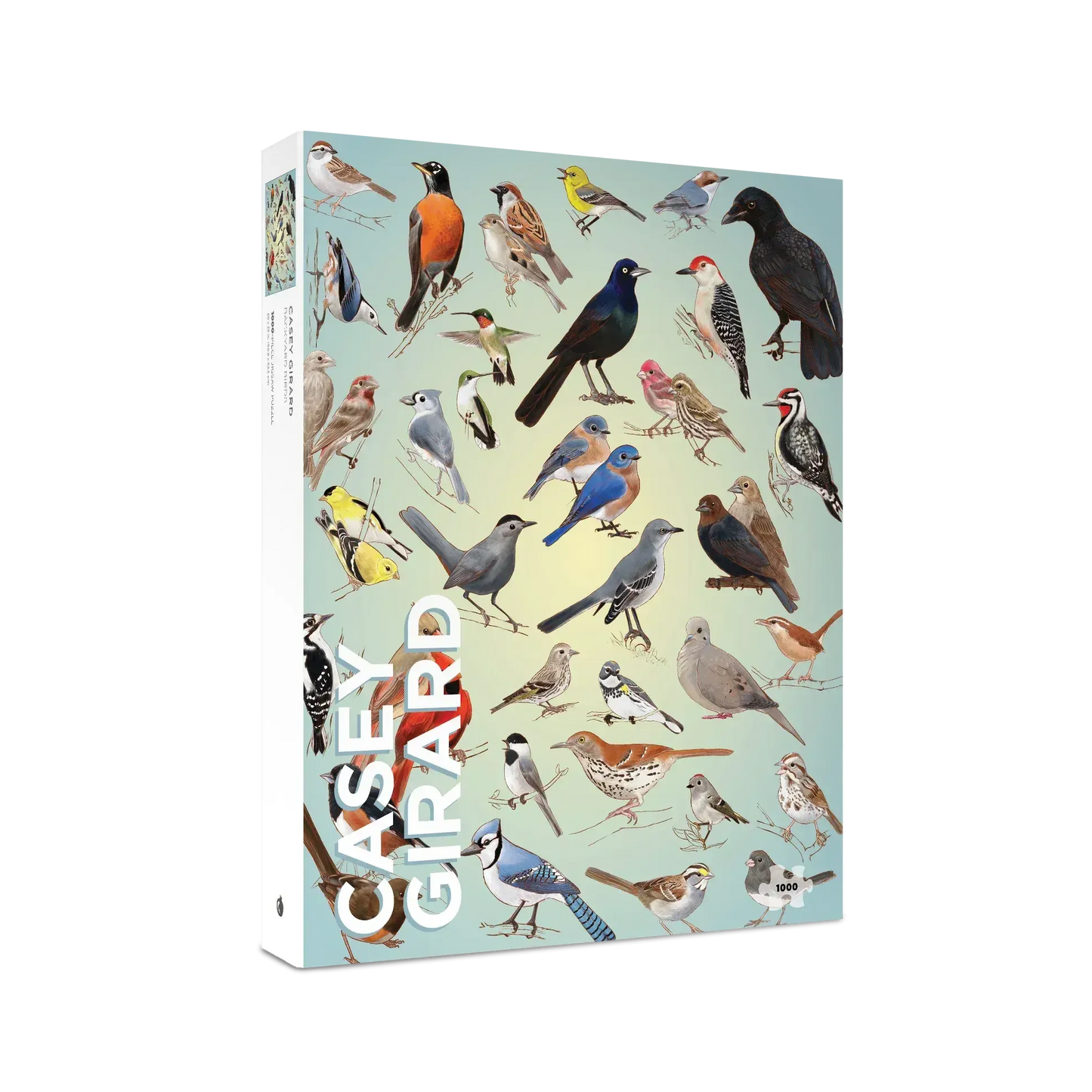 Backyard Birds 1000 Piece Jigsaw Puzzle Pomegranate