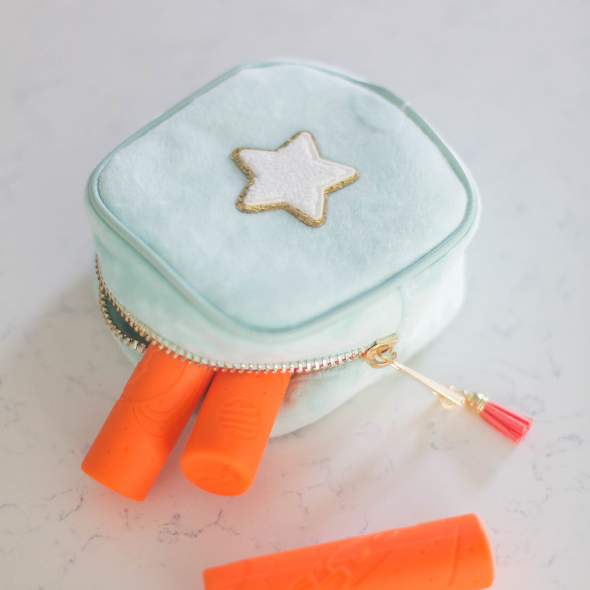 Velvet Blue Pouch - Limited Edition
