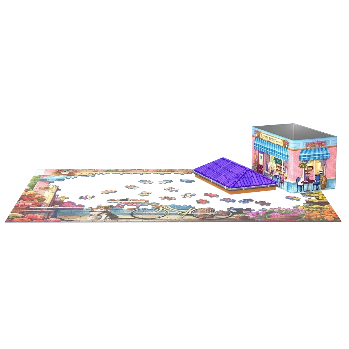 Bakery Shop 550 Piece Jigsaw Puzzle in Tin Eurographics