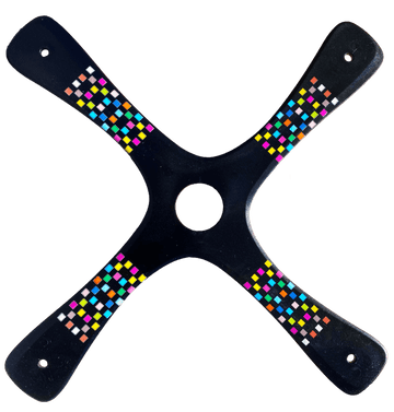 Competition Boomerang - Black Barcelona Boomerangs - Carbon infused