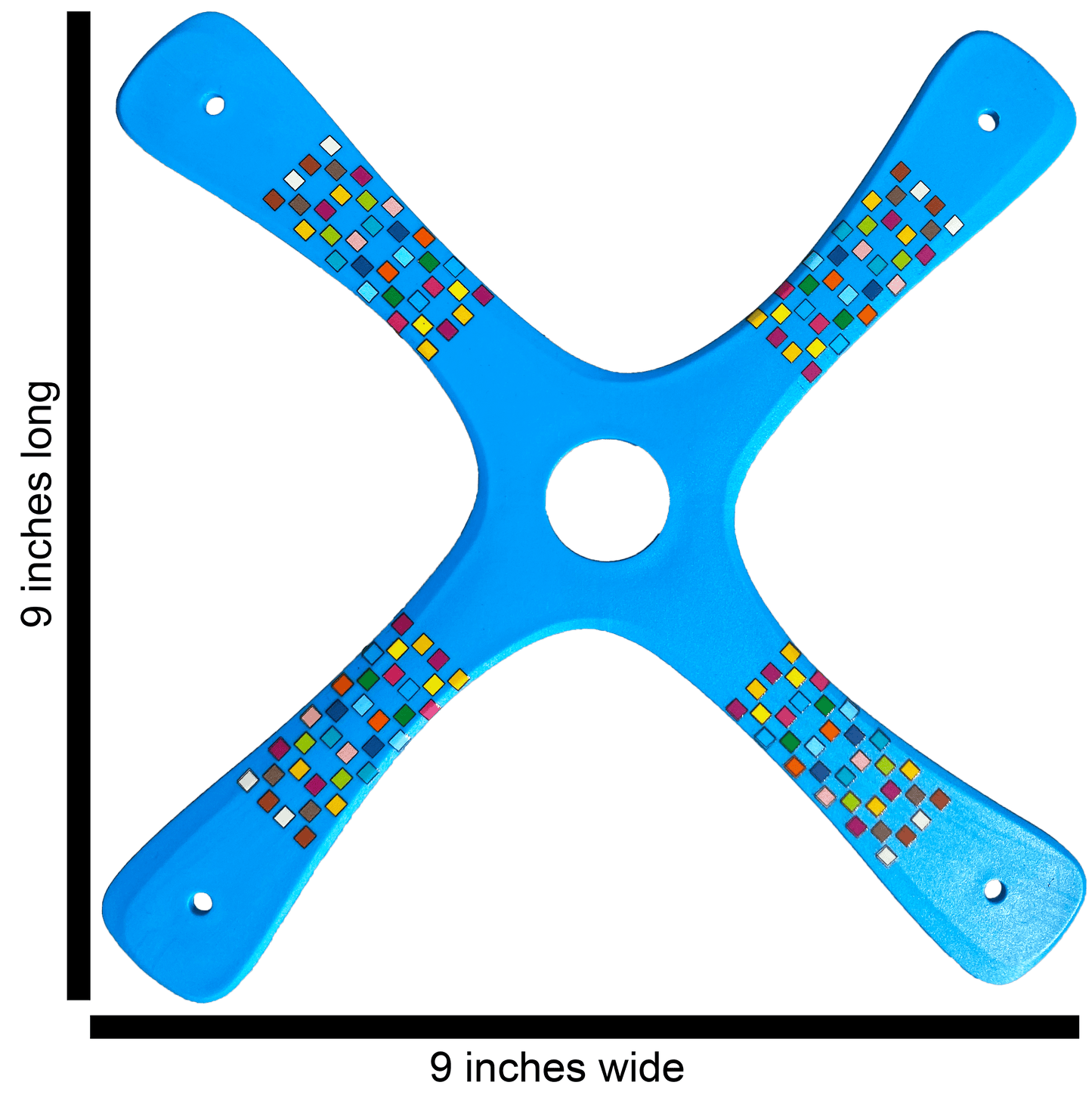 Competition Boomerang Blue Barcelona Boomerangs - Beginner throwers