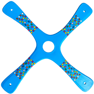 Competition Boomerang Blue Barcelona Boomerangs - Beginner throwers