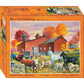 Barn Yard Gathering 500 Piece Soft Touch Jigsaw Puzzle Crown Point