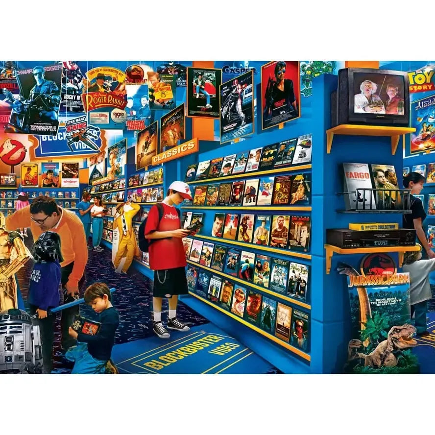 Be Kind, Please Rewind Pop Culture 1000 Piece Jigsaw Puzzle MasterPieces