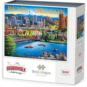 Bend Oregon 500 Piece Jigsaw Puzzle Boardwalk
